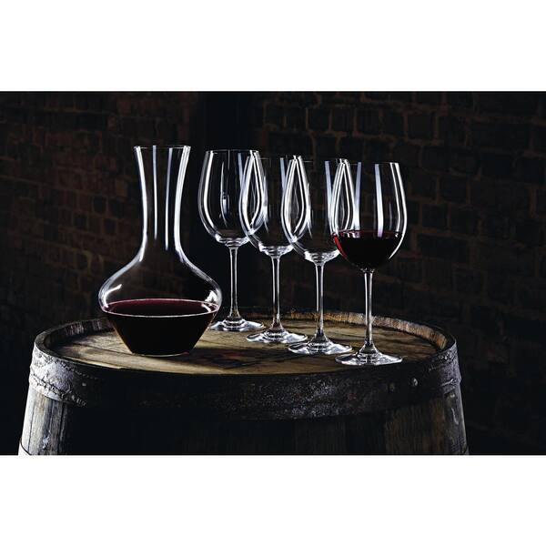 Nachtmann Vivendi 5pc Decanter Set with 4 Bordeaux Stems