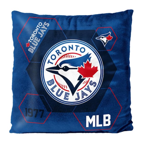 THE NORTHWEST GROUP MLB Blue Jays Connector Velvet Reverse Pillow
