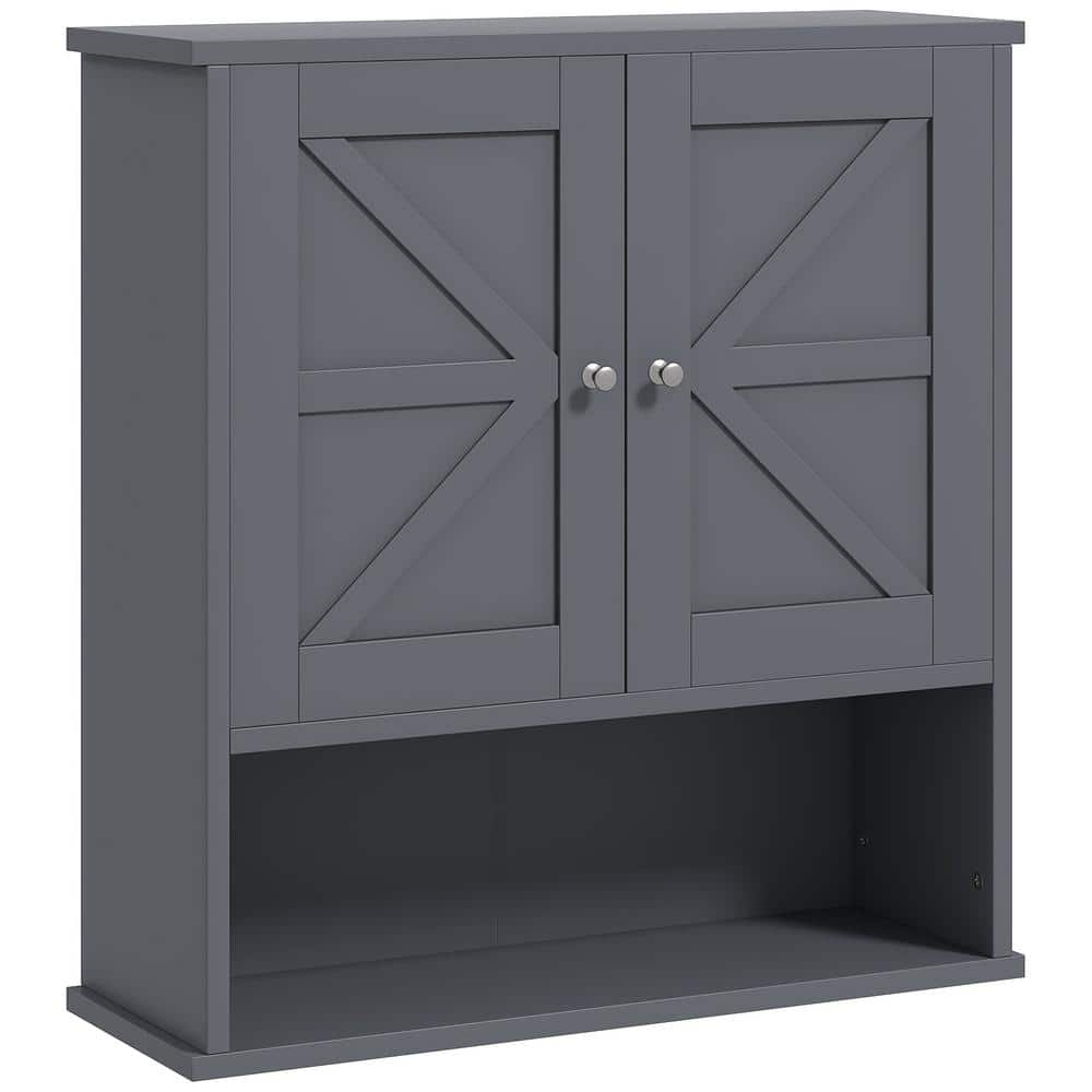 Farmhouse Style 7.75 in. W x 22.75 in. D x 24.25 in. H Bathroom Storage Wal