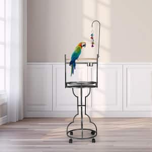 72 in. H Parrot Stand Large Bird Playstand Feeder Perch