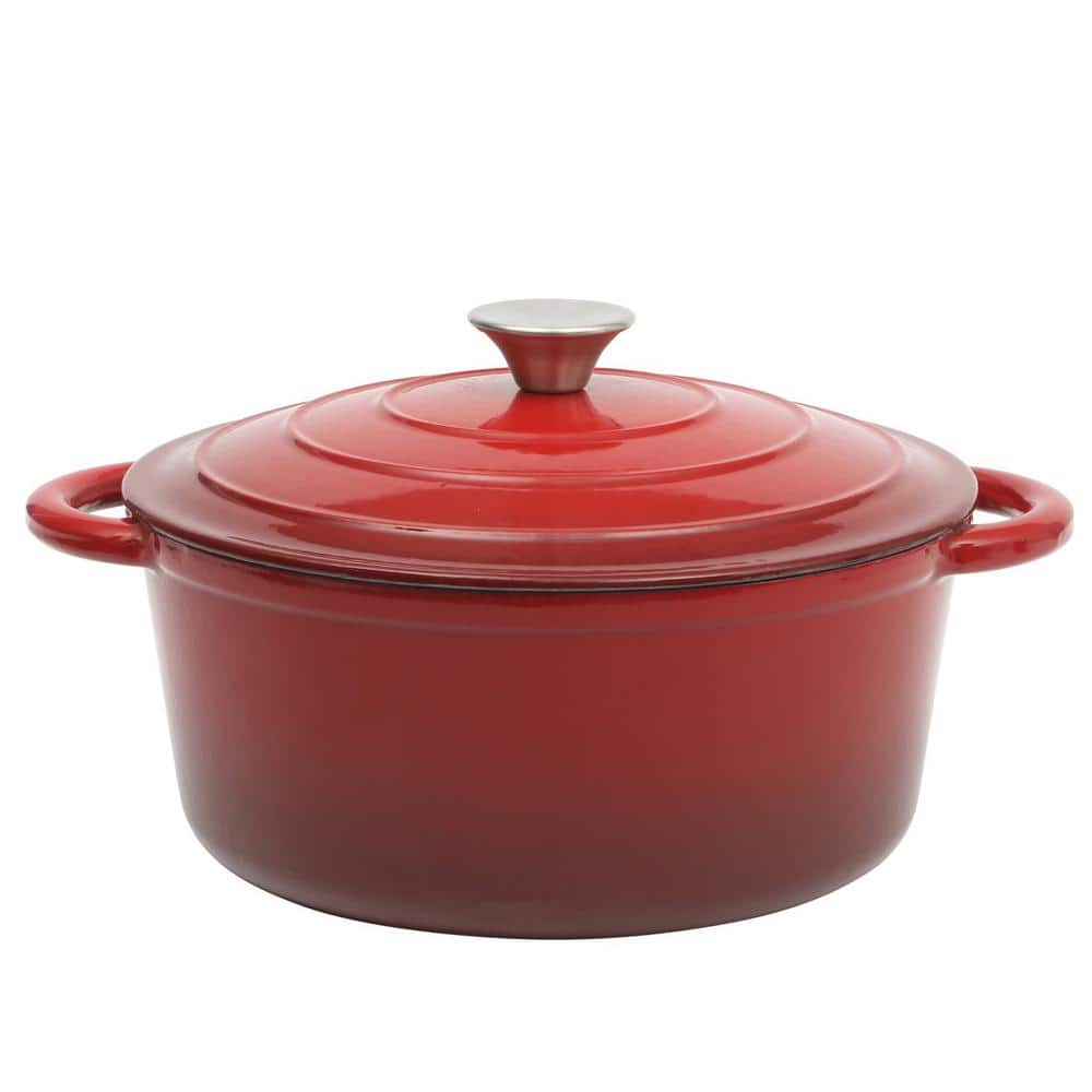Gibson Home Addlestone 5 qt. Enameled Cast Iron Dutch Oven