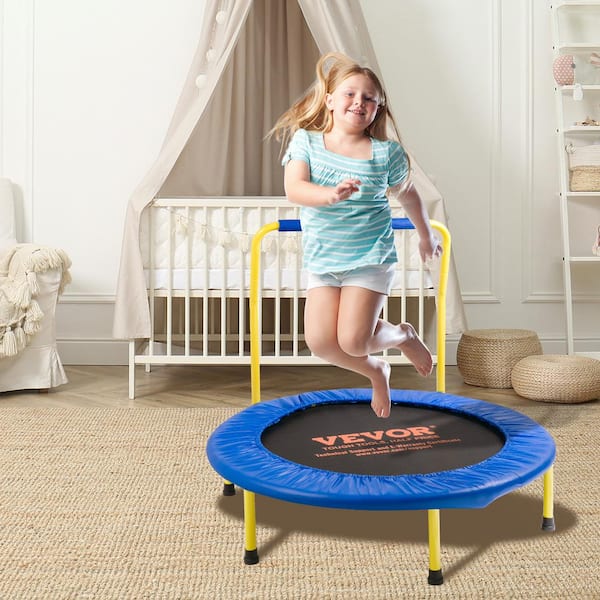 Trampoline For Kids Net Enclosure Mini Indoor Outdoor Small Child