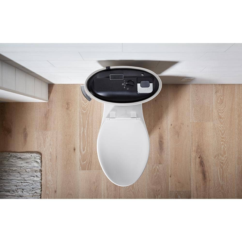 White High Efficiency Two-Piece Elongated Toilet