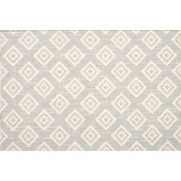 Diamond Park Bluenile Custom Rug with Pad
