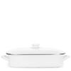 Golden Rabbit Enamelware - 10.5qt Roasting Pan (Grey