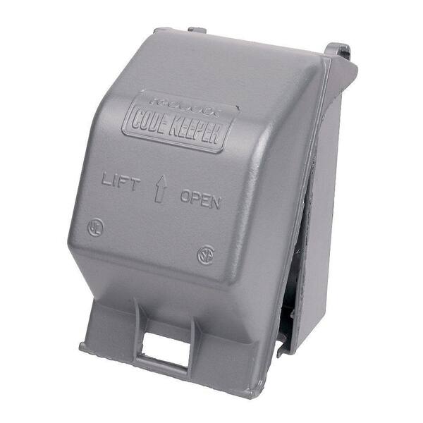 Red Dot 1-Gang Weatherproof In-Use Vertical Box Cover