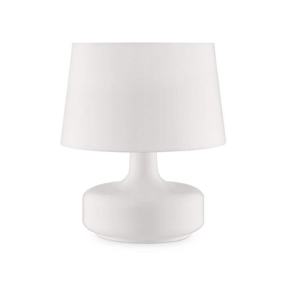"17.25"" Tall ""Cheru"" Modern Mid-Century Touch On Table Lamp, Powder White" price history on PriceWatchPro