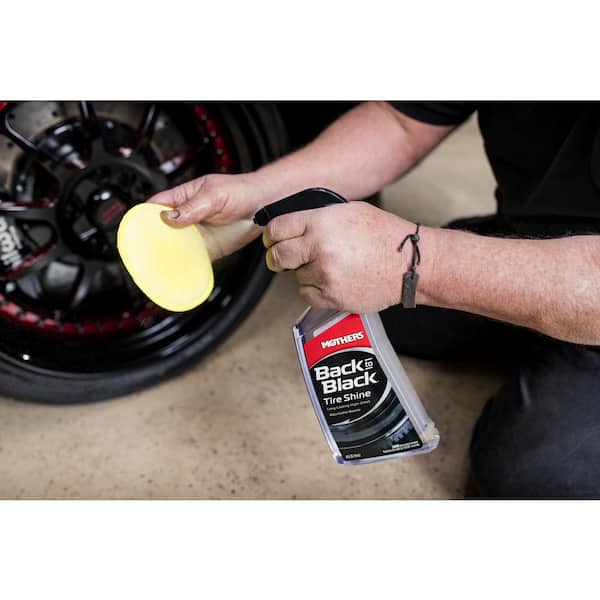 Mothers 06924 Mothers Back-to-Black Tire Shine - 24oz