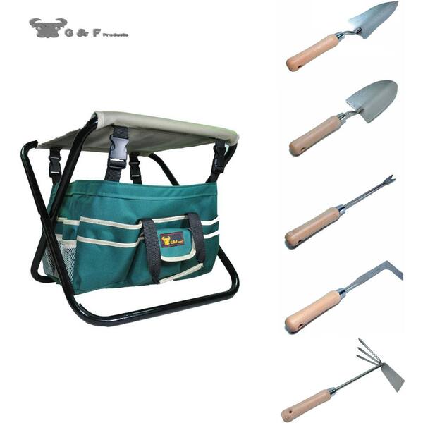 G & F Products 7-Piece All-In-One Gardening Set