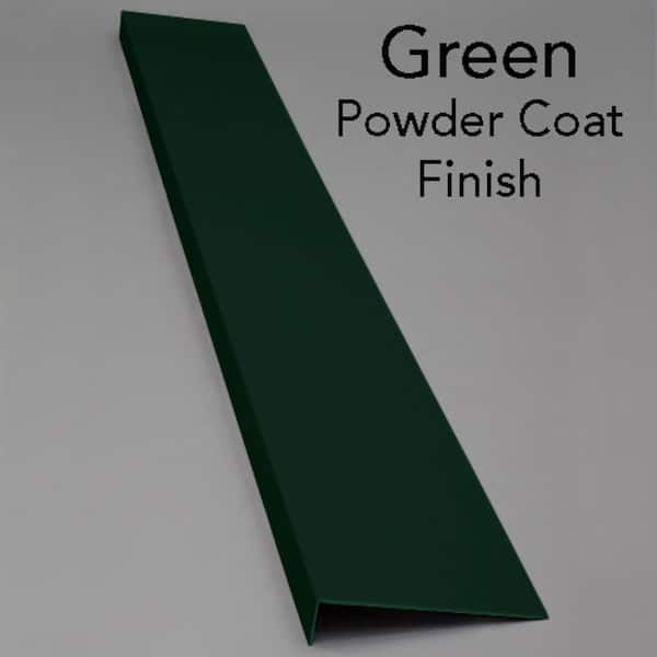 Bilco Classic Series 11 in. x 84 in. Hunter Green Powder Coated Painted Steel Foundation Plate for Cellar Door