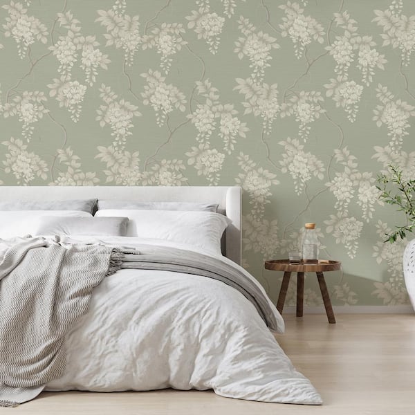 Superfresco Easy Wisteria Sage Non-Woven Paper Removable