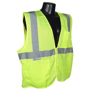 Fire Retardant green Mesh Large Safety Vest