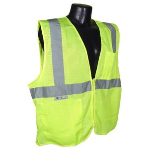 Fire Retardant green Mesh Medium Safety Vest