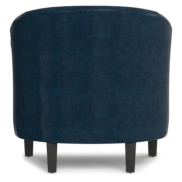 Blue bucket chair discount