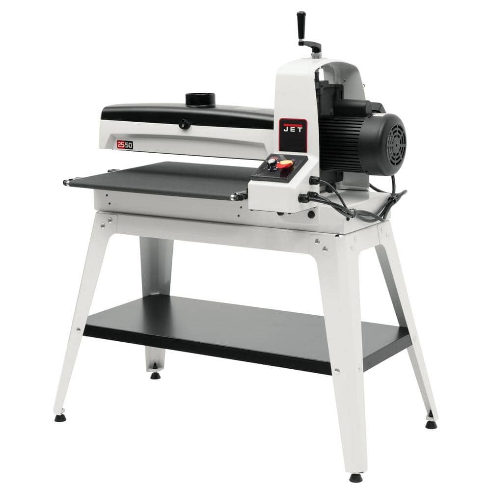 Jet 25 in./50 in. Drum Sander with Open Stand, 115-Volt JWDS