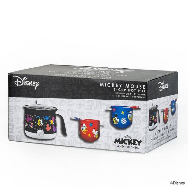 Uncanny Brands Disney Mickey Mouse Multicolor Hot-Pot Rice Cooker