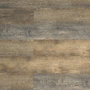 Walton Oak 22 MIL x 7.1 in. W x 48 in. L Waterproof Click Lock Luxury Vinyl Plank Flooring (524.4 sq. ft./Pallet)