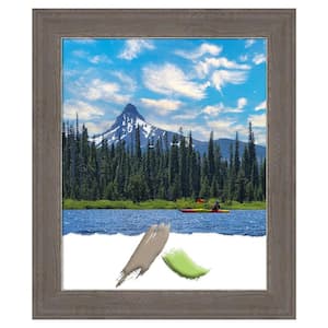 Alta Brown Grey Picture Frame Opening Size 18 x 22 in.