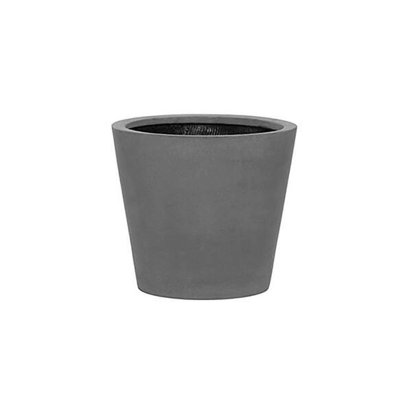 Vasesource Essex 13.75 in. x 15.75 in. x 15.75 in. Gray Fiberstone ...