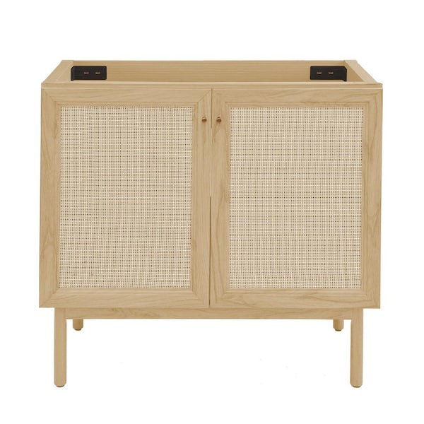 Swiss Madison Classe 36 in. Freestanding Bathroom Vanity Cabinet without Top in Natural Oak