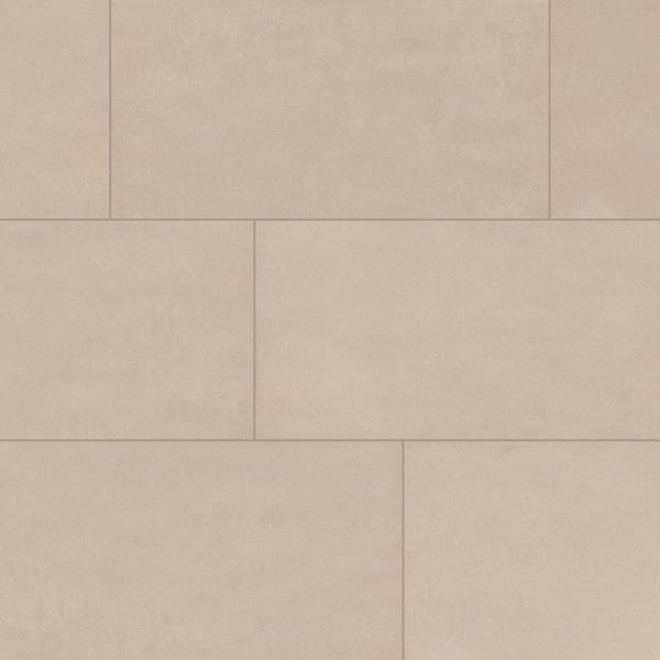 Daltile Cohesion Beige 12 in. x 24 in. Color Body Porcelain Floor and Wall Tile (9.5 sq. ft./case)