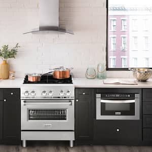 30 in. 4.0 cu. ft. Dual Fuel Range with Gas Stove and Electric Oven in Stainless Steel (RA30)