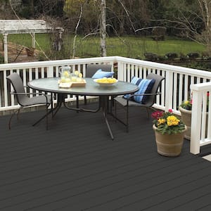 5 gal. #PPU18-20 Broadway Solid Color Waterproofing Exterior Wood Stain and Sealer