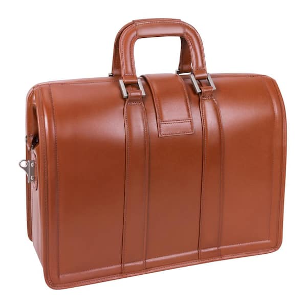 TheCompanion Thin Briefcase - Light Brown - Buy Online