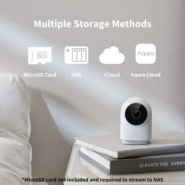 Aqara Camera Hub G2H Pro, 1080p HD HomeKit Secure Video Indoor Camera,  Night Vision, Two-Way Audio, Zigbee Hub, Plug-in CH-C01 - The Home Depot