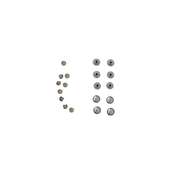 Air Cool Carrington 60 in. Brushed Nickel Ceiling Fan Replacement Hardware Pack