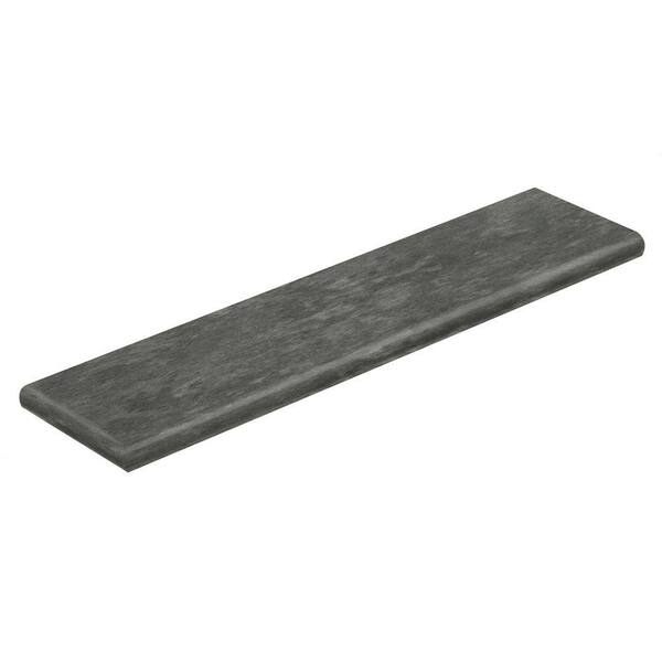 Cap A Tread Slate Shadow 47 in. Long x 12-1/8 in. Deep x 1-11/16 in. Height Laminate Left Return to Cover Stairs 1 in. Thick