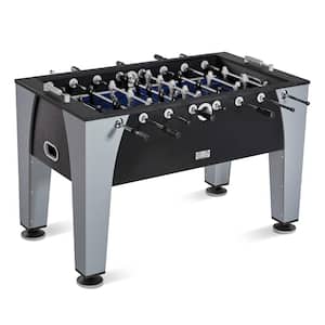 58 in. Irvine Foosball Table, Durable & Stylish Design with Tabletop Sports Soccer Balls, Perfect for Family Game Rooms