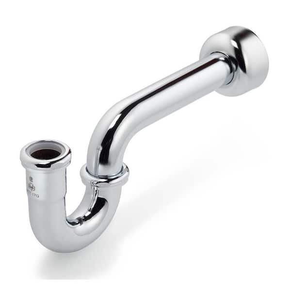 MCGUIRE MANUFACTURING CO., INC. Light Commercial 1-1/2 in. x 1-1/2 in. Brass Ground Joint Tubular Adjustable Trap without Cleanout