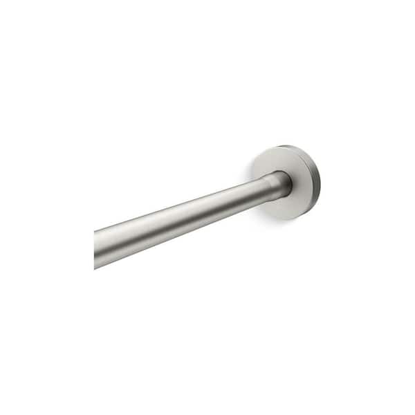 KOHLER Elate 72 in Shower Rod in Brushed Stainless