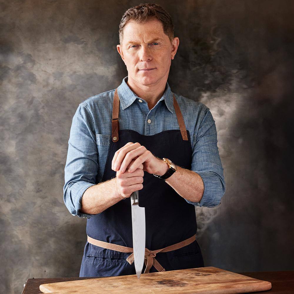Bobby Flay by GreenPan Stainless Steel 8" Chef's Knife with Sheath