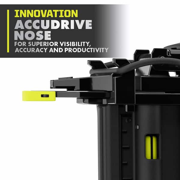 RYOBI - ONE+ HP 18V 18-Gauge Brushless Cordless AirStrike Brad Nailer Kit with 4.0 Ah Battery and Charger