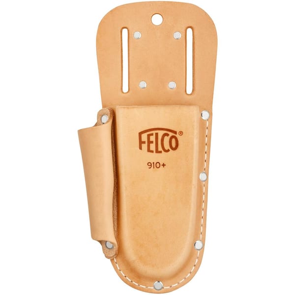 FELCO F910plus 6 in. Genuine Leather Holster, Belt or Clip Option with Pocket
