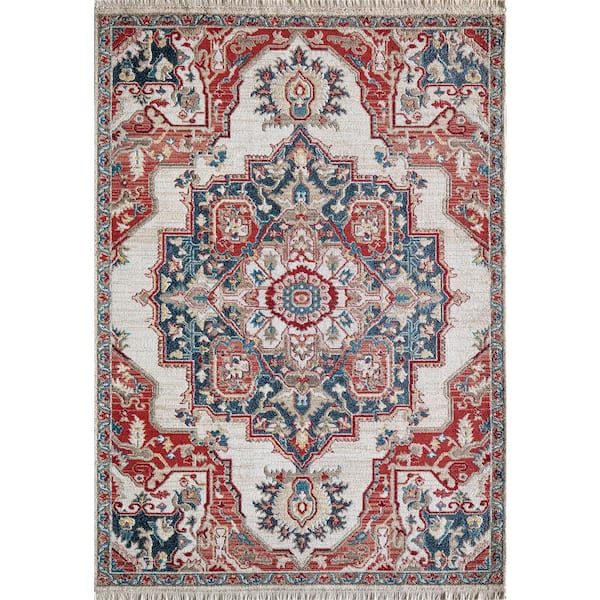 Rugs America Mandarin Orange 2 X 8ft. Indoor Area Rug
