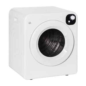 3.2 cu. ft. ventless Frontload Compact Laundry Dryer in White with Intelligent Drying, 120-V, 1300-W for Apartment, Dorm