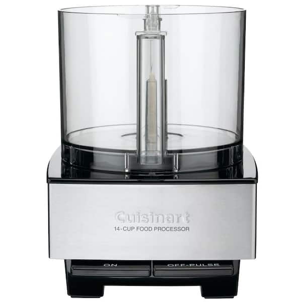 fluiten Allemaal dichtheid Cuisinart Custom 14-Cup 2-Speed Brushed Stainless Steel Food Processor with  Pulse Control DFP-14BCNY - The Home Depot