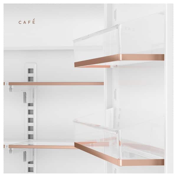 Cafe 36 in. 20.1 cu. ft. Built-In Bottom Freezer Refrigerator in