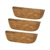 Halatool Cocoa Coir Liner for Planters, Pack of 3