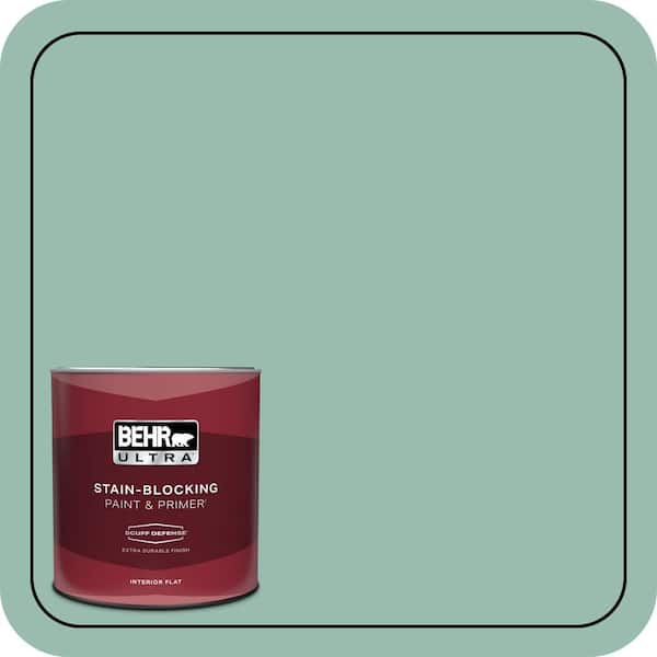 BEHR ULTRA 1 qt. #M430-4 Sunstone Extra Durable Flat Interior Paint & Primer