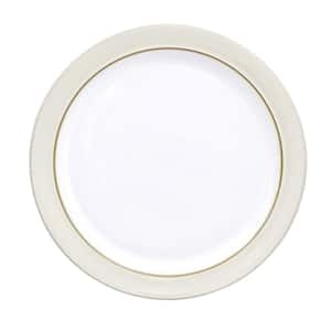 Natural Canvas White Dinner Plate