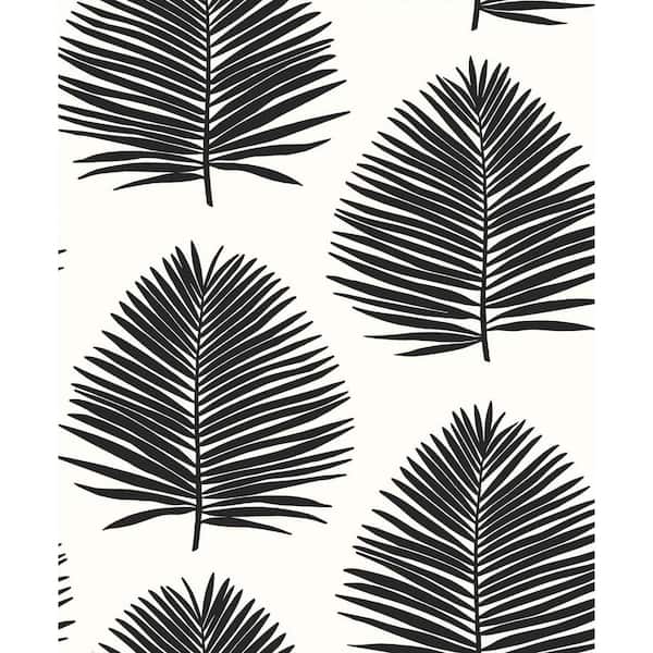 Seabrook Designs Day And Night Island Palm Nonwoven Paper Non-Pasted Wallpaper Roll (Covers 57.5 sq. ft.)