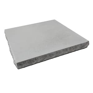 2.25 in. x 30 in. x 30 in. Indiana Limestone Concrete Chiseled Wall Cap (2-Pack)
