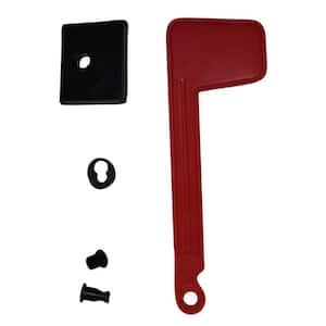 Red Replacement Plastic Flag Kit