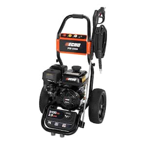 3100 PSI 2.5 GPM Gas Cold Water Pressure Washer with 212 cc 4-Stroke Engine and 25 Foot Hose with 4 Included Nozzle Tips