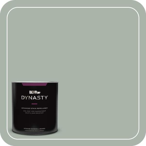 BEHR DYNASTY 1 qt. #BXC-38 Alpine Air Eggshell Enamel Interior Stain-Blocking Paint and Primer