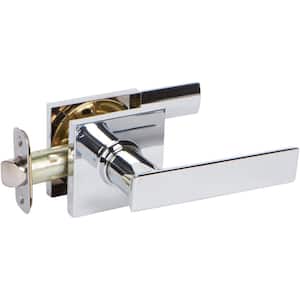 HK Series Contemporary Style Polished Chrome Straight And Hall/Closet Door Lever